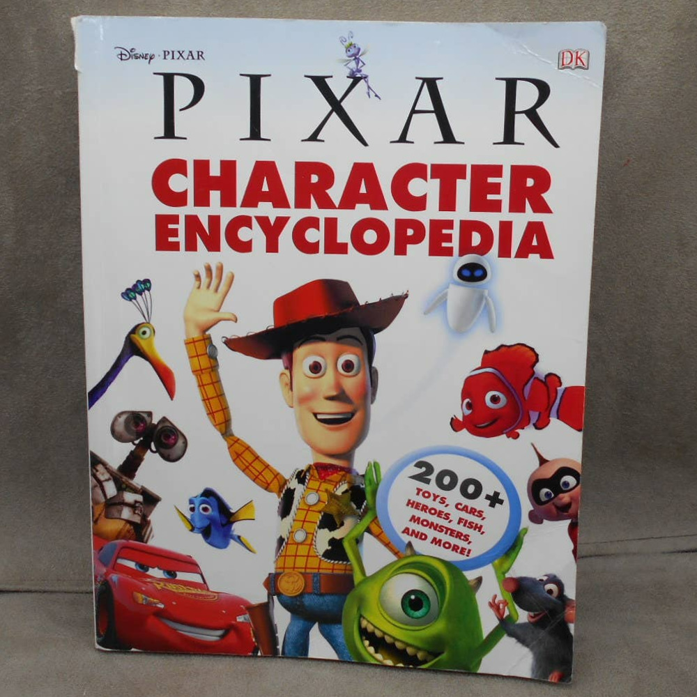 2014 Pixar Character Encyclopedia Paperback DK Disney